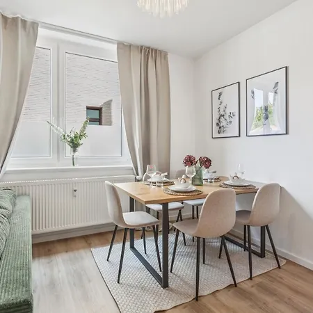 Aparties Homes I 24H Check-In I Bielefeld Mitte I Voll Ausgestattet I Hochwertige Betten I Top Lage Lejlighed Bielefeld