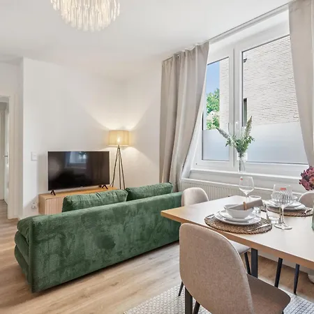 Apartament Aparties I Mitte I Voll Ausgestattet I Hochwertige Betten I Lage Bielefeld