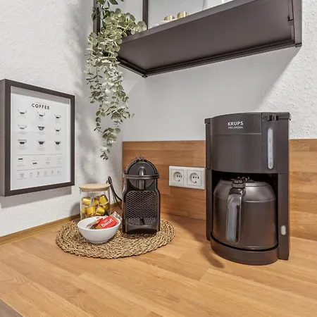 شقة Aparties Homes I 24h Check-in I Mitte I Voll Ausgestattet I Hochwertige Betten I Lage