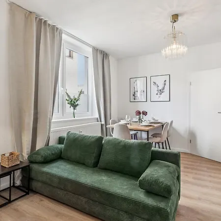 Aparties Homes I 24H Check-In I Bielefeld Mitte I Voll Ausgestattet I Hochwertige Betten I Top Lage