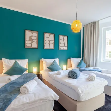 Aparties I Mitte I Voll Ausgestattet I Hochwertige Betten I Lage Apartament