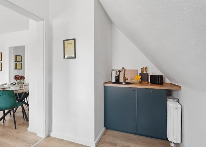 Lejlighed Aparties I Mitte I Voll Ausgestattet I Hochwertige Betten I Lage Bielefeld
