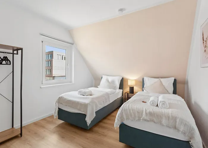 Apartamento Aparties I Mitte I Voll Ausgestattet I Hochwertige Betten I Lage Bielefeld