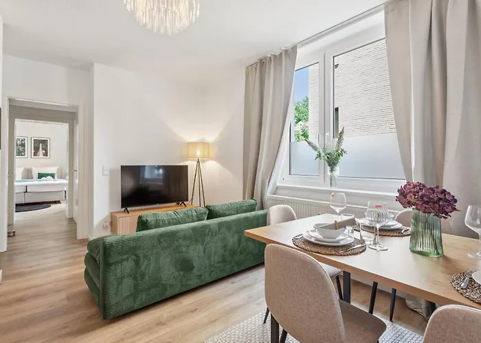 Apartmán Aparties I Mitte I Voll Ausgestattet I Hochwertige Betten I Lage Bielefeld