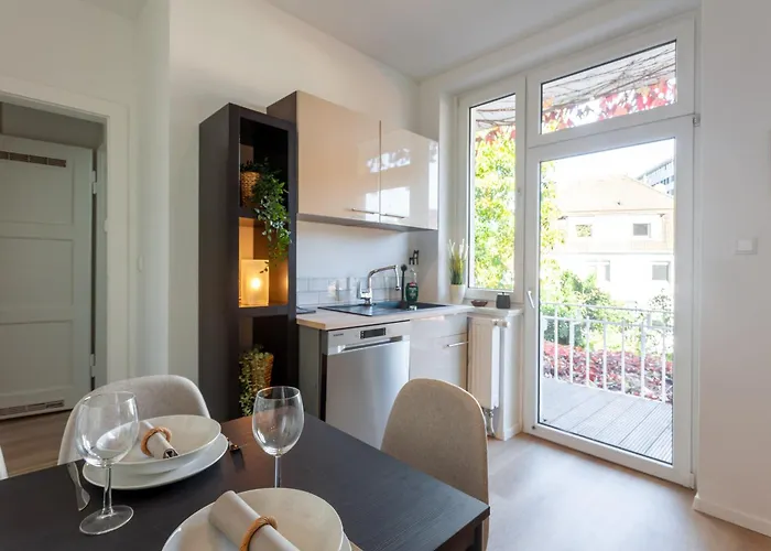 Apartamento Aparties I Mitte I Voll Ausgestattet I Hochwertige Betten I Lage Bielefeld