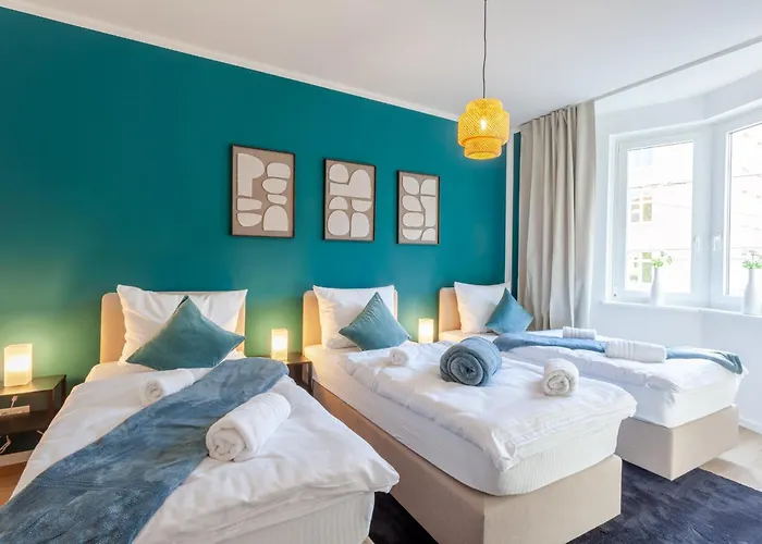 Aparties I Mitte I Voll Ausgestattet I Hochwertige Betten I Lage Apartamento