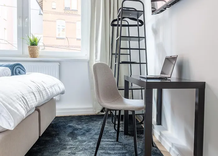 Aparties I Mitte I Voll Ausgestattet I Hochwertige Betten I Lage * Bielefeld